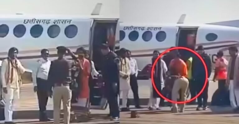 बागेश्वर बाबा की ‘सरकारी’ खातिरदारी पर बवाल: मंत्री बने ‘सारथी’, विमान बना रथ, पुलिस सुरक्षा देख भड़के लोग बागेश्वर बाबा