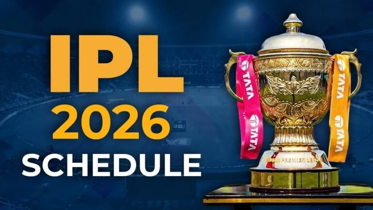 IPL 2026 Schedule : डिफेंडिंग चैंपियन RCB और SRH की भिड़ंत के साथ 28 मार्च से शुरू होगा रोमांच; BCCI ने जारी किया पहले 20 मैचों का कार्यक्रम