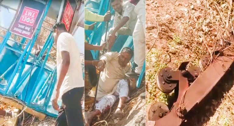 खल्लारी माता मंदिर हादसा: रोपवे की ट्रॉली बनी ‘डेथ ट्रैप’, प्रशासन की कार्यप्रणाली पर उठे सवाल।