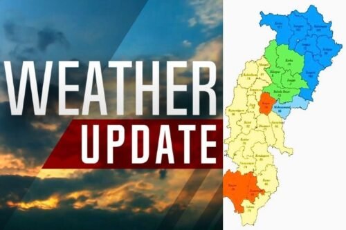छत्तीसगढ़ के ऊपर ‘ट्रफ लाइन’ सक्रिय: अगले 4 दिनों तक गरज-चमक के साथ बारिश के आसार, लू से मिली मुक्ति