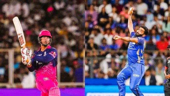 IPL 2026, RR vs MI: गुवाहाटी में बारिश के बाद 11-11 ओवर का होगा मुकाबला, हार्दिक ने जीता टॉस, मुंबई करेगी पहले गेंदबाजी