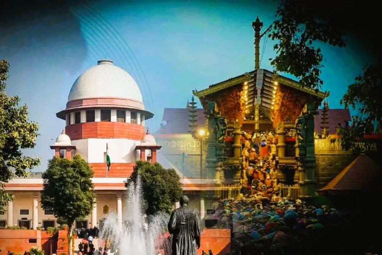 सबरीमाला पर सुप्रीम कोर्ट में बड़ी सुनवाई: केंद्र ने किया मंदिर परंपरा का समर्थन, कहा- 2018 का फैसला गलत था, 22 अप्रैल तक चलेगी मैराथन सुनवाई