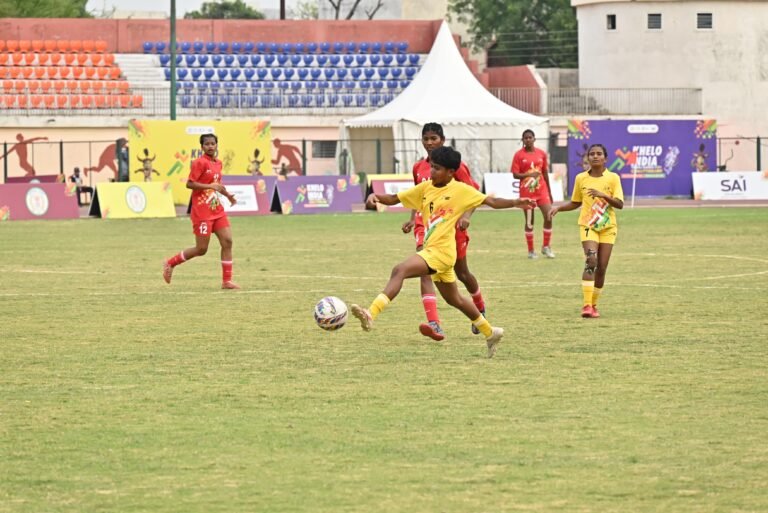 खेलो इंडिया ट्राइबल गेम्स 2026: रोमांचक फाइनल में झारखंड की चुनौती हुई नाकाम: छत्तीसगढ़ की महिला फुटबॉल टीम ने 1-0 की जीत के साथ रचा इतिहास, खेल प्रेमियों में जश्न का माहौल